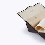Oliver Peoples Genuine Leather Two Frame Case con montura Marrón/Chocolate y lentes unknown lenses - Imagen Variant