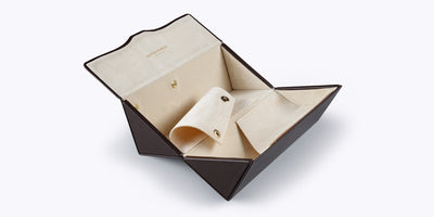 Oliver Peoples Genuine Leather Two Frame Case - Carousel Image