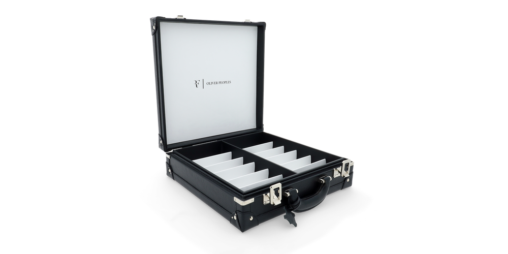 Visit Oliver Peoples RF Genuine Leather Twelve Frame Trunk - Image 1