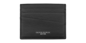Visit Oliver Peoples Genuine Leather Card Holder - L'immagine 1