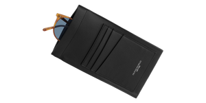 Visit Oliver Peoples Genuine Leather Case And Card Holder - Image 2