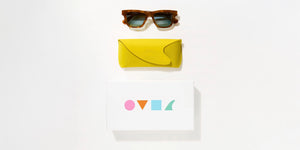 Oliver Peoples Alex Israel with Semi Matte LBR frame and Green lenses - Image 6