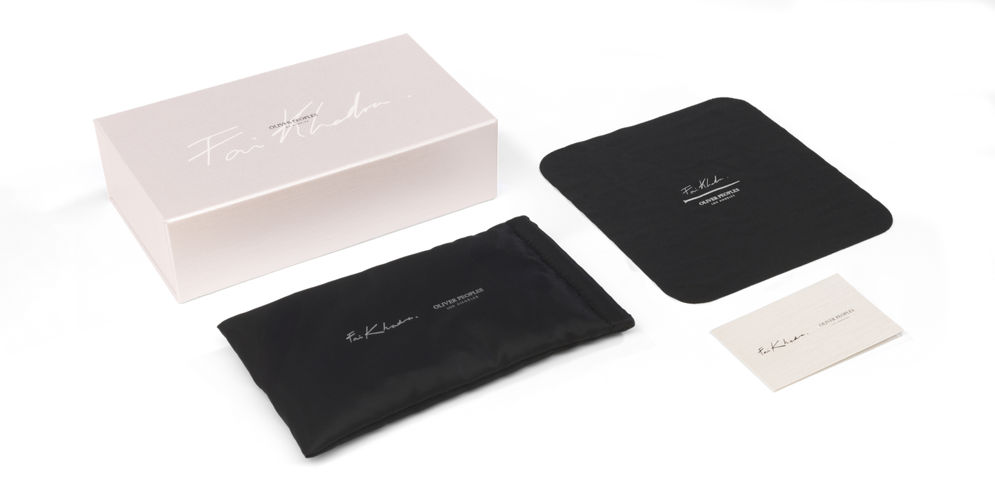 Oliver Peoples Fai II with Vintage 108 frame and Brown lenses - Image Premium Packaging
