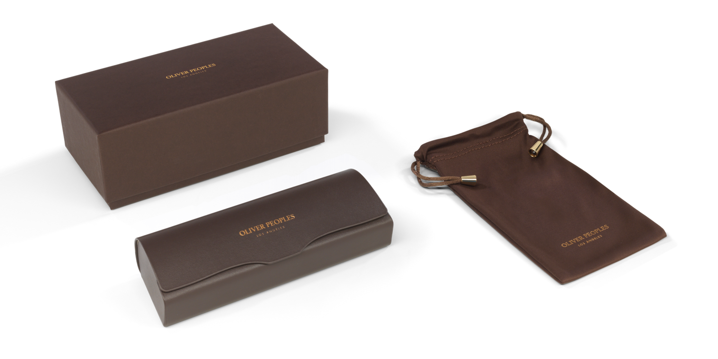 Oliver Peoples Remment with Morado Tortoise frame - Image Premium Packaging