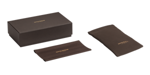 Oliver Peoples Avelin with Translucent Red frame and Green lenses - Image 6