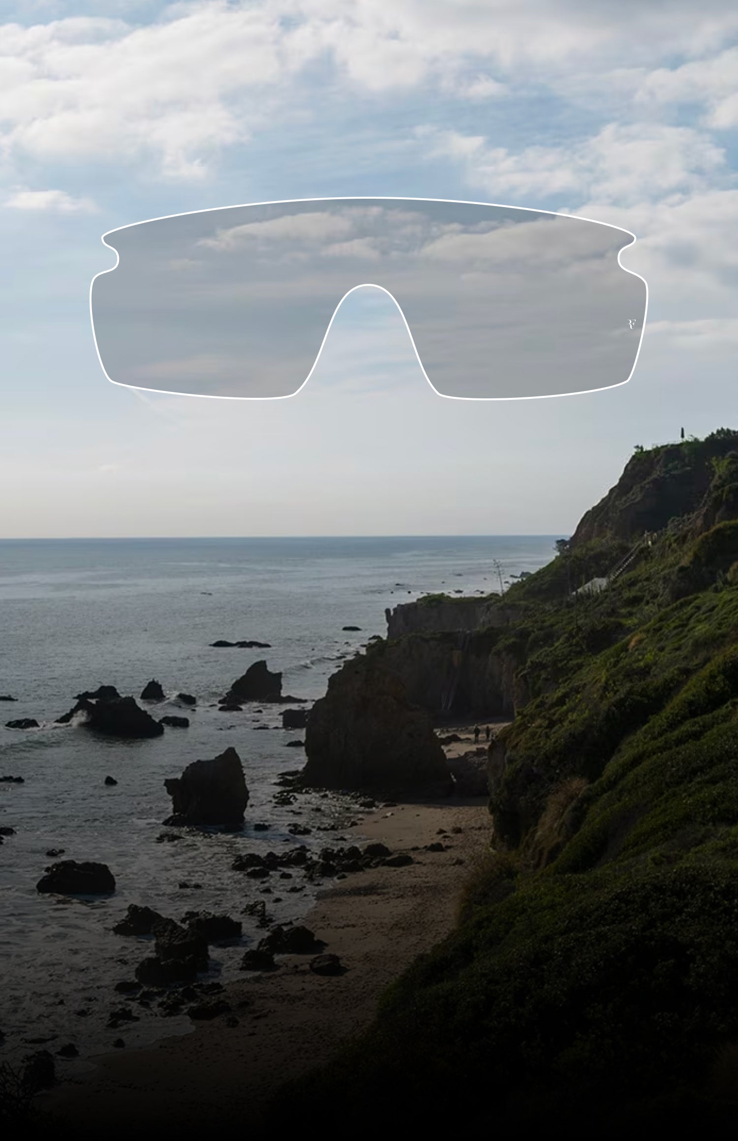 Oliver Peoples R-4 with Semi-Matte Brick frame and Sierra lenses