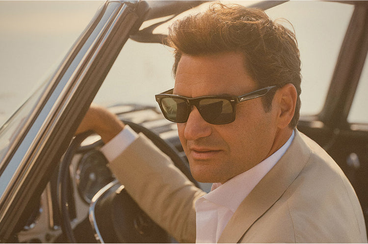 Oliver Peoples R-16 with Black frame and G-15 Polarized lenses